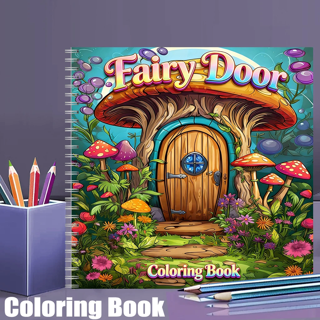Libro da colorare con porta de - School Supplies recensione e prezzo